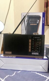 ĐÀI FM DC- 82BT  Am Fm Sw- bluetooth Đa Chức Năng  Radio mẫu mới Hàng Chính Hãng - ĐEN