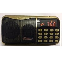 Đài FM K668 2 pin ,thẻ nhớ usb BH 6 tháng