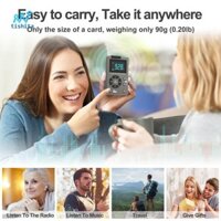 Đài FM Tishita AM Đài phát thanh kỹ thuật số AM / FM / MP3 đa chức năng cho văn phòng cao cấp trong nhà