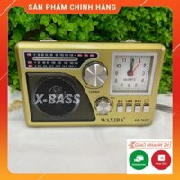 Đài FM WAXIBA XB-741C Phiên Bản Mới Nhất. Dò Sóng Radio Cực Tốt, Tích Hợp Đồng Hồ Và Đèn Pin. Bảo Hành Lên Đến 12 Tháng
