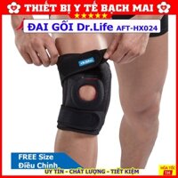 Đai Gối Dr.Life - Đai Bó Khớp Gối Hỗ Trợ Cố Định Chống Trượt Bằng Silicone AFT-HX024