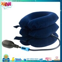 Đai Gối Hơi Tựa Cổ Điều Trịi Kéo Giãn Đốt Sống Cổ mầu ngẫu nhiên
