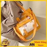 [ĐẠI HẠ GIÁ] Túi Phong Cách Hồng Kông tai thỏ dễ thương cho nữ tiểu trung học đi học thêm- tui tote đi hoc, chơi