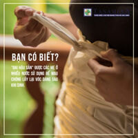 Đai hậu sản quấn bụng