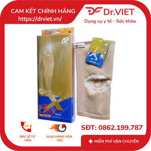 Đai hỗ trợ đầu gối Nano Flextra NF-3582