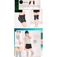 Đai hổ trợ đầu gối tập yoga, gym Aolikes A0210 (1 đôi)