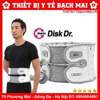 Đai Hơi Hàn Quốc DISK DR WG50, WG30 Kéo Giãn Điều Trị Thoát Vị Thoái Hóa Cột Sống Lưng