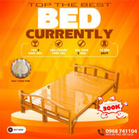 (ĐẠI HỘI SALE LỚN) Giường Tre Gấp Gọn - Giường Gấp Gọn 100% Từ Tre Thiên Nhiên Phù Hợp Cho Bà Đẻ