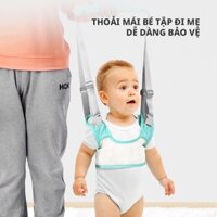 Đai kéo chống rơi cho bé tập đi, đai an toàn cho bé tập đi chất lượng cao có đai kéo hỗ trợ phía dưới.