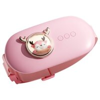 Đai làm ấm bụng massage giảm đau bụng kinh cho phụ nữ đến kì làm ấm nhanh massage rung