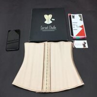 Đai latex 25 xương cao su non Hy Lạp - Gen nịt bụng giảm mỡ - Đai định hình lên dáng chuẩn - Da 24cm,XXLbụng 106- 114cm