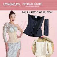 ĐAI LATEX CAO SU NON CẢI TIẾN ĐỊNH HÌNH EO THON DÁNG ĐẸP LYIHOME, ĐAI GEN NỊT SAU SINH