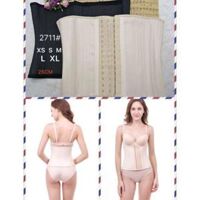 Đai Latex giảm eo 25 xương 25cm Italy - đen,L