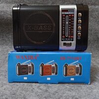 Đài LOA  EXTRA BASS CÓ ĐÈN PIN LED, USB NGHE NHẠC THẺ NHỚ WAXIBA XB-771URT RADIO AM FM SW THEO KÈM PIN SẠC - Giao màu ngẫu nhiên - HÀNG CHÍNH HÃNG