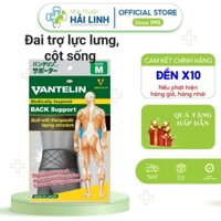 ĐAI LƯNG CHO NGƯỜI BỊ THOÁI HÓA, ĐAU LƯNG -  VANTELIN [Hàng Nhật] Giúp cố định cột sống, back support
