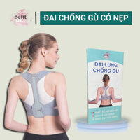 Đai Lưng Chống Gù Có Nẹp Befit, Khắc Phục Gù Lưng, Cải Thiệt Cột Sống