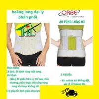 Đai Lưng Cột Sống Cố Định Sau Mổ Phẫu Thuật, Áo Vùng Lưng H3 ORBE
