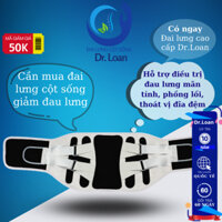 Đai Lưng Cột Sống thoát vị đĩa đệm DrLoan Loại Thoáng Khí - Cải Thiện Thoái Hóa, Thoát Vị