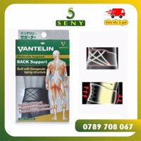 Đai lưng cột sống Vantelin Nhật Bản giúp hạn chế gù lưng, chống đau lưng hiệu quả - SIZE XL