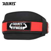 Đai lưng cứng tập gym AOLIKES A-7983 Sport waist support - Red - M