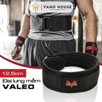 Đai Lưng Mềm Valeo Hỗ Trợ Tập Gym, Gánh Tạ, Deadlift, Phụ Kiện Tập Gym Chính Hãng - B6