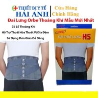 Đai Lưng Orbe Thoái Hóa Thoát Vị Đĩa Đệm H5- Hỗ Trợ Cột Sống