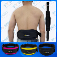 Đai Lưng Tập Tạ Glofit & BEDY, Đai Lưng Tập Gym Mềm Và Nhẹ Bảo Vệ Vùng Eo Chắc Khỏe Khi Kéo Tạ Nặng, Phòng Chấn Thương Thắt Lưng - Đen - M Eo 86 - 100cm