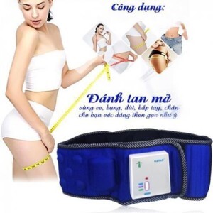 Đai massage bụng X5 không dây pin sạc HL-601 đèn hồng ngoại - 1 cần gạt