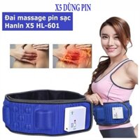 Đai massage bụng X5 tích hợp pin