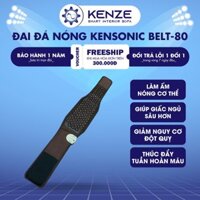 Đai Massage Đá Nóng Tourmaline KENSONIC BELT-80 Hàn Quốc, Sưởi Ấm Ion Âm, Massage, Giảm Đau Nhức, Giữ Ấm Cơ Thể