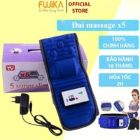 Đai massage giảm mỡ bụng X5 - Đai mát xa -FUJIKA