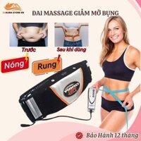 Đai massage giảm mỡ Vibro, máy massage rung nóng giảm mỡ toàn thân dành cho nam nữ