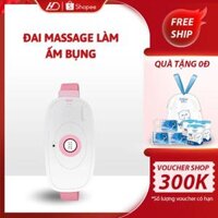 Đai Massage Làm Ấm Bụng, Máy Mát Xa Giảm Đau Bụng Kinh ,Máy Chườm Bụng Giảm Đau Bụng Cho Phụ Nữ