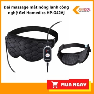Đai massage mắt nóng lạnh công nghệ Gel Homedics HP-G42AJ