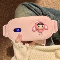 Đai Massage Thỏ Hồng Decor Kim Vinh Giảm Mỡ Giảm Cân, Máy Chườm Nóng Giảm Đau Bụng Kinh, Giảm Đau Lưng Cao Cấp