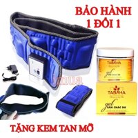 Đai Massage X5, Máy tập cơ bụng cao cấp, máy mat xa bụng Tặng kem tan mỡ