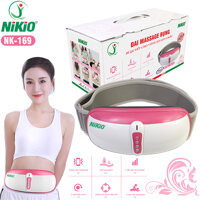 Đai máy massage bụng rung lắc và xoay Nikio NK-169 thế hệ mới. Hỗ trợ giảm mỡ thừa, mát xa thư giãn và giúp tiêu hóa tốt