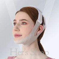 Đai Nâng Cơ Mặt Vline Silicone - Kết Hợp Điểm Massage Bấm Huyệt Làm Thon Gọn Mặt Chống Chảy Xệ | Gấu Thỏ House