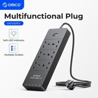 Dải nguồn ORICO có cáp mở rộng Ổ cắm điện có cổng USB cho bộ bảo vệ chống sét văn phòng tại nhà Bộ lọc mạng thông minh (HPC)