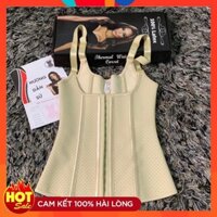 Đai nịt bụng gile latex thông hơi Hy Lạp dài 29 cm ( cho nàng nhiều mỡ lưng)