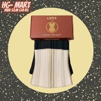 Đai Nịt Bụng Latex Chuẩn Y khoa 25 Xương Dài 29cm Thông Hơi, latex corset chuẩn