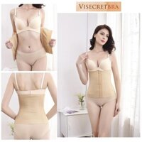Đai Nịt Bụng Latex VISECRET BRA Định Hình Siết Eo Có Hai Khung Xương 15 Nấc Cài -- 240368