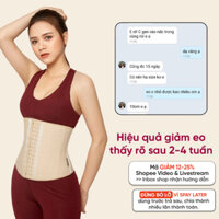 Đai Nịt Bụng Sau Sinh Cho Mẹ Bỉm, Latex Nịt Bụng Dưới Chính Hãng Giảm Mỡ Định Hình Eo Lưng Đạt Chuẩn Quốc Tế Vietcorset