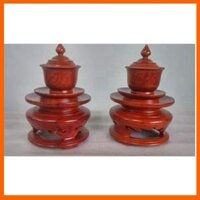 Đài Nước Gỗ Hương,Khay chén nước thờ