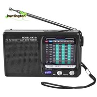 Đài phát thanh di động AM / FM / SW hoạt động cho đài phát thanh sử dụng trong nhà, ngoài trời & khẩn cấp có loa & giắc cắm tai nghe