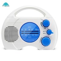 Đài phát thanh di động Vòi hoa sen 4 cấp Đài phát thanh chống nước AM FM Mini Radio Phòng tắm có thẻ cắm