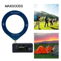 Đài phát thanh MAXGOODS SI4732 0,5-108 MHz, có Ăng-ten Màn hình IPS 1.9 inch Đài phát thanh Mini bỏ túi, Đài phát thanh VHF HF SW MW LSB USB AM FM Bộ thu sóng vô tuyến đa băng tần di động