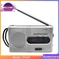 Đài phát thanh Mini di động Đài FM AM Ăng-ten kính thiên văn Đài phát thanh nổi ngoài trời