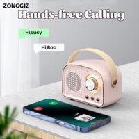 Đài phát thanh Mini ZONGGJZ Âm nhạc cổ điển di động không dây có MIC