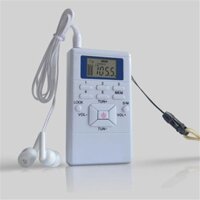 Đài phát thanh nổi, Máy ghi âm vô tuyến FM điều chỉnh kỹ thuật số di động W / Tai nghe